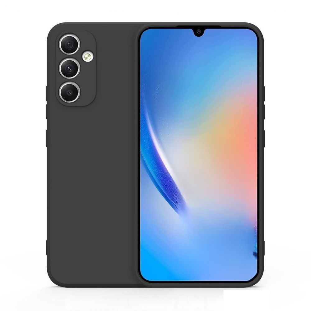 Husa Protectie Silicon Mat Samsung A34 5G -Negru - 1 | YEO